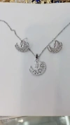 A 3-piece zirconium moon set details Picture